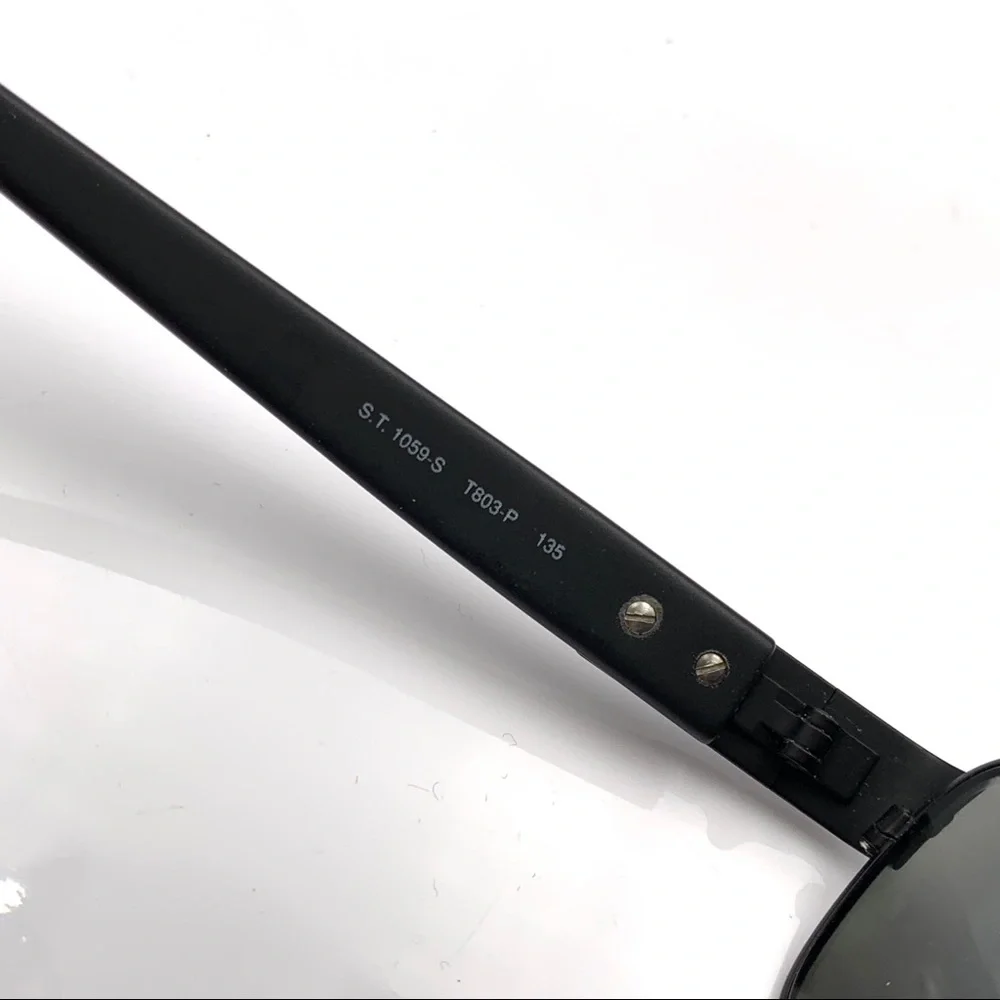 Sergio Tacchini ST1059 Black Oval Sunglasses Frame
